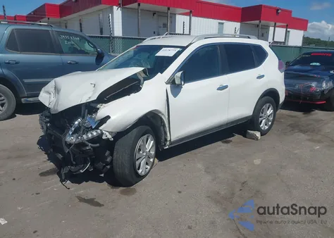 2014 Nissan Rogue Sv из США, поврежденный, VIN 5N1AT2MK3EC772397